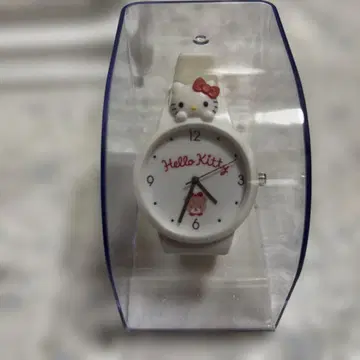헬로 키티 캐릭터 워치 화이트