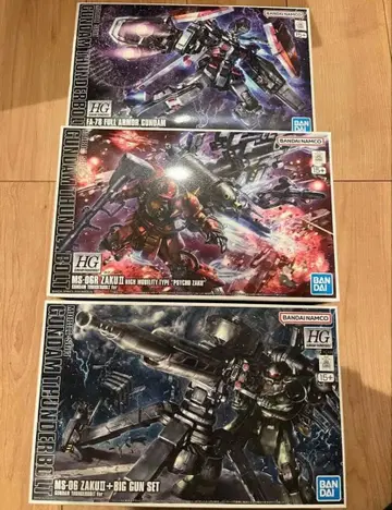HG 자쿠 빅건 사이코 자쿠 풀 아머 건담 썬더볼트