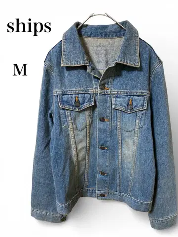 ships 데님 자켓 M 사이즈