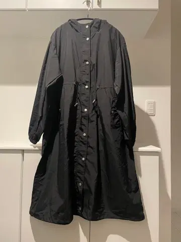 [택 포함 새상품] Ifuru 볼륨 롱 마운틴 후드티 블랙