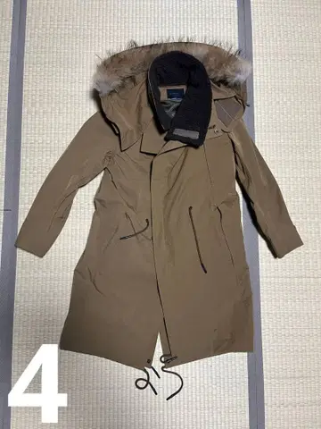 junhashimoto 4WAY 랩 모즈 코트