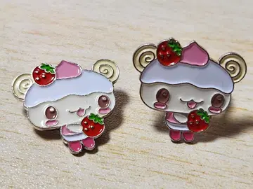 [ 희귀 레어 ] 폭신폭신 케이크를 만들었어. 롤 군 브로치 & 반지