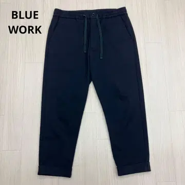 BLUE WORK 블루워크 스트레치 치노 팬츠 롤업 S