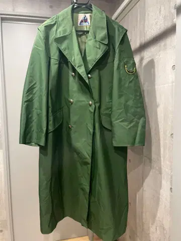 독일제 카키 밀리터리 롱 자켓 빈티지 구제 의류
