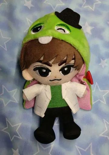 82 아베 료헤이 스노우맨 교수형 봉제 인형 snowman 가챠 핀 포함