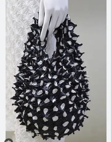 BUNZABUROU 분자브로 푸치 백 도트 새상품