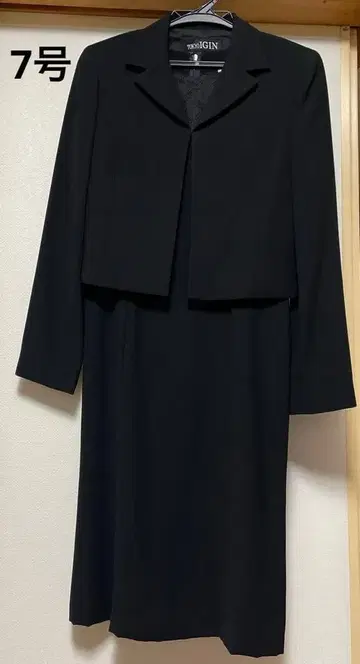 블랙 원피스 수트 (숏 자켓 포함) 블랙 포멀