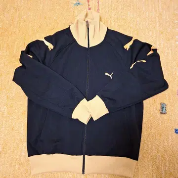 Puma 집업 자켓 블랙