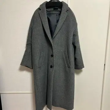apart by lopy's 그레이 롱 코트