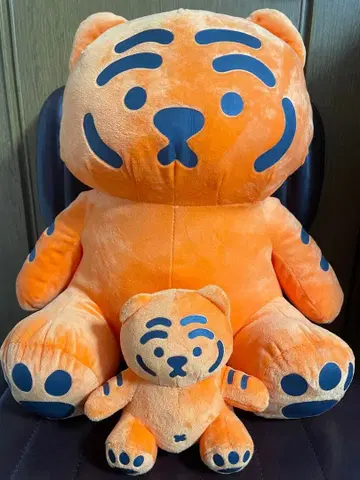 무지크 타이거 봉제 인형 세트