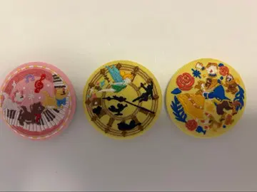 디즈니 자수 캔뱃지 3세트