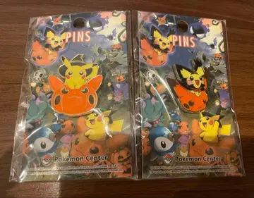 포켓몬 센터 핀즈 놀란 숲 피카츄 피츄 새상품 세트