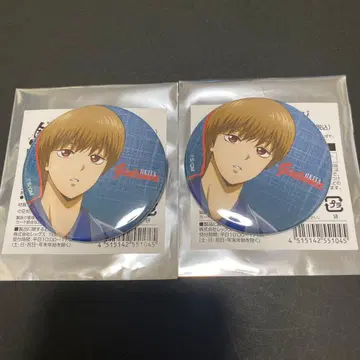 점페스 2026 은혼 로손 한정 캔뱃지 오키타 소고 2개 세트