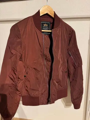 ALPHA INDUSTRIES 알파 MA-1 플라이트 자켓