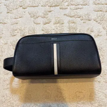 BALLY 가죽 클러치백 블랙