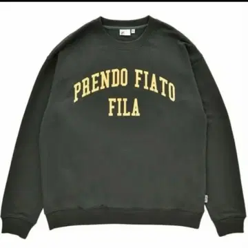 FILA x BE:FIRST 슌토 착용 모델 맨투맨