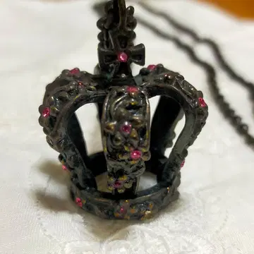 [ 초기 ] 제인 마플 왕관형 펜던트 목걸이