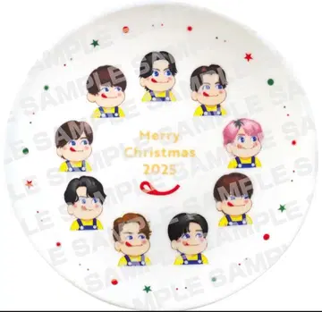 SnowMan 후지야 플레이트