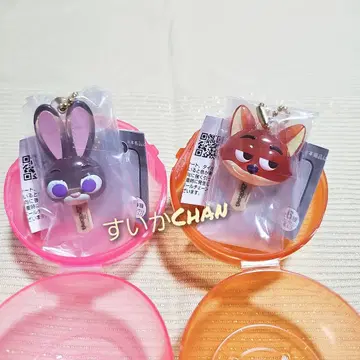 주토피아 아이스캔디 참 주디 닉 가챠 1