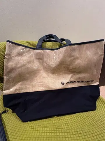 [ 미사용 ] JAL 토트&파우치