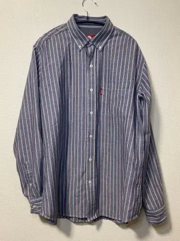 컨버스 스트라이프 패턴 긴팔 셔츠 L 사이즈