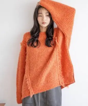 2WAY 프린지 멜란지 L