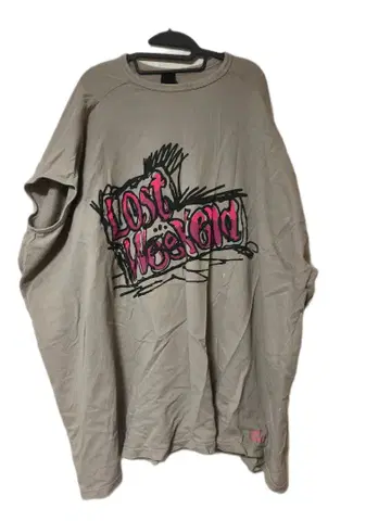 Lost Weekend 오버 사이즈 탱크탑
