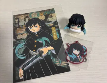 귀멸의 칼날 토키토 무이치로 묶음 판매 오넴탄 엽서 러버 마스코트