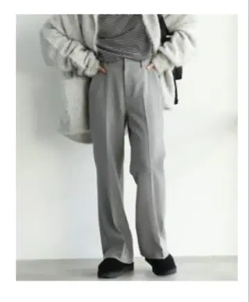 FRAMeWORK 세미 플레어 팬츠