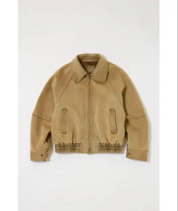 moussy F/SUEDE GATHER 블루종