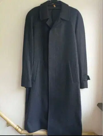 새상품급 고급 바니스뉴욕 캐시미어 혼방 스텐카라 코트 이탈리아제