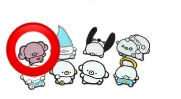 조세마루 POP UP 그리기 전시회 그리기 핀 배지 딸기 우유