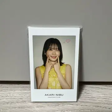 니부 아카리 폴라로이드풍 카드 컴플리트 세트 니부짱 구락부