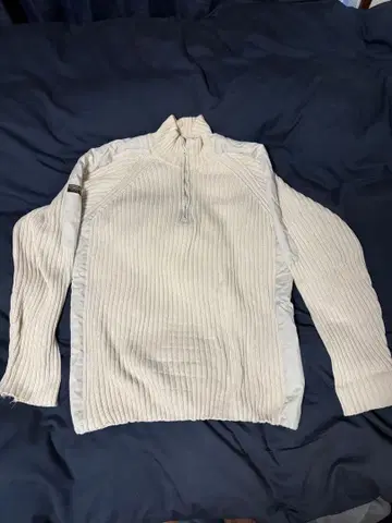 Nautica TYPE N-3 XL 아이보리 스웨터