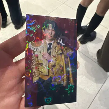 M!LK 사쿠라 스테이지 POP UP 홀로그램 트레이딩 카드 요시다 진토