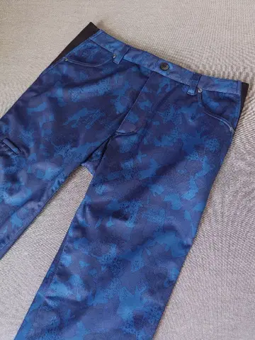 카모 패턴 스트레치 캐주얼 팬츠