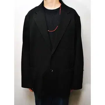 오라리 AURALEE 루즈 트윌 오버 재킷 3 블랙