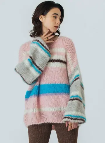 ROSE BUD(mici) CHUNKY SWEATER