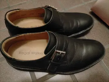 Regal Walker 블랙 가죽 비즈니스 슈즈