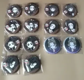 다이닝 귀멸의 칼날 캔뱃지 시노부 카나에 카나오