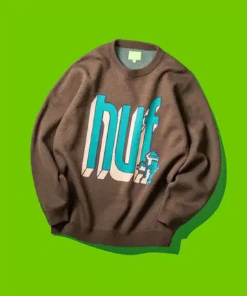 BOOKEND CREW SWEATER / HUF 스웨터 니트