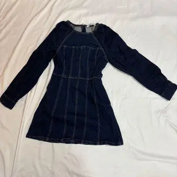 ZARA 데님 긴팔 원피스