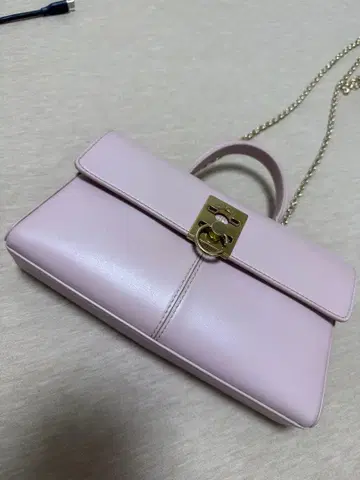 Cafune 핑크 숄더백