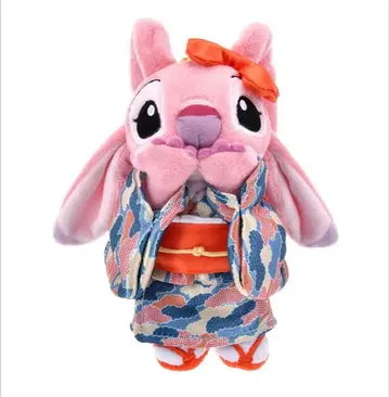 디즈니 스토어 엔젤 기모노 키체인 Japanese 봉제 인형