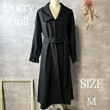 도리돌 스텐카라 코트 블랙 M 사이즈 결혼식 파티