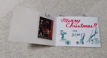 레어 THE ALFEE 팬클럽 크리스마스 카드 포토 카드 5장 포함