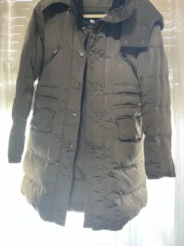 ZARA WOMAN 다운 자켓 블랙 XS