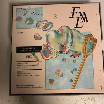 SEVENTEEN 10th Mini Album FML CARAT Ver.