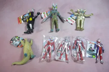 울트라 히어로 시리즈 울트라 괴수 시리즈 택 포함 소프트 비닐 8체