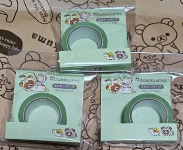 리락쿠마 마스킹 테이프 3개